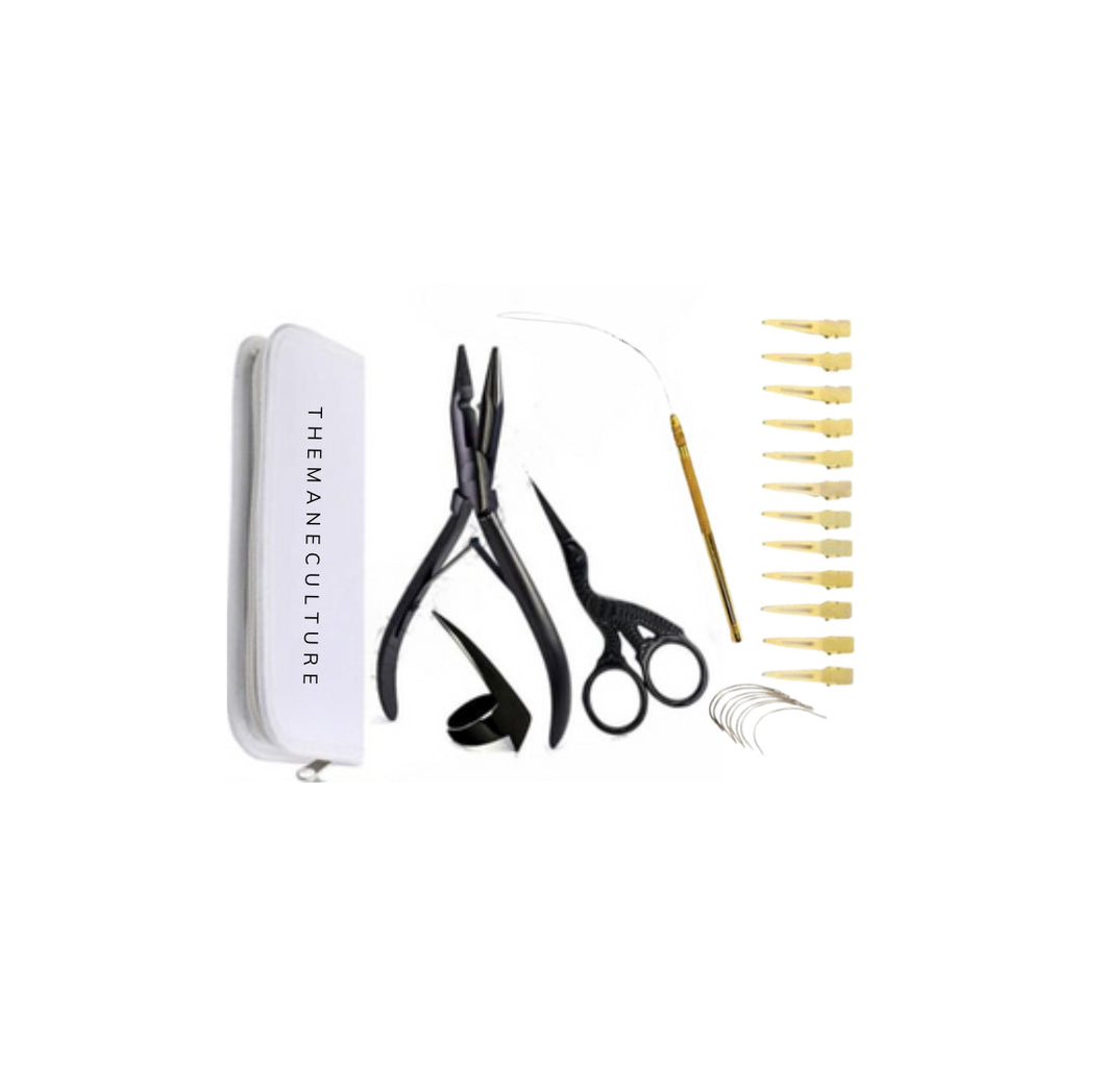 White TheManeCulture Hand Tied Tool Kit